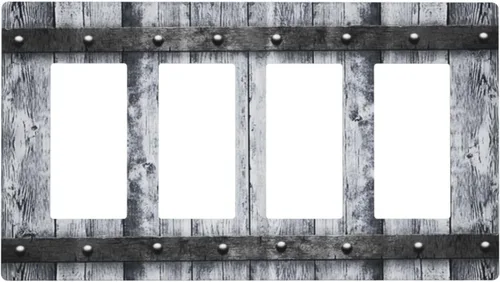 Vista 99 de Taupe Beige Marrón Gris Abstracto Arte 1-Banda Interruptor de Luz Doble de Recepción Placa de Pared Toma Cubiertas Eléctricas Decorativas Modernas