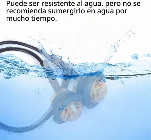Vista 2 de Luz LED Purishion de 10 x 3/4 pulgadas. Luz redonda para faro delantero y trasero, luz indicadora para camión, coche, remolque, furgoneta, caravana