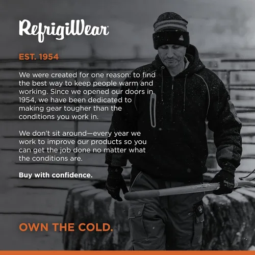 Vista 6 de RefrigiWear PolarForce - Sudadera con capucha aislada para hombres y mujeres