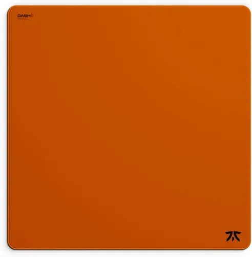 Vista 13 de Fnatic MAX Dash L Pro - Alfombrilla de mouse para juegos, superficie de control de tela lisa naranja, revestimiento resistente al agua, con base