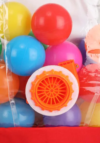 Vista 5 de Disfraz Inflable de Máquina de Chicles para Niños Multicolor