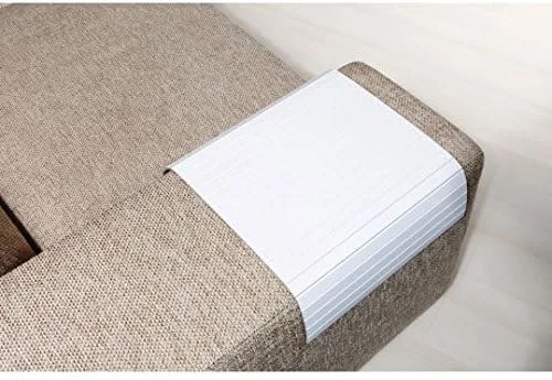 Vista 2 de Full Slatted Super White 30cmx40cm Sofa tray, sofa table, arm table,couch tray, wooden tray,wood tray,napoli disbudak