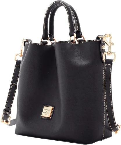 Vista 2 de Dooney & Bourke Saffiano - Bolsa pequeña con asa superior