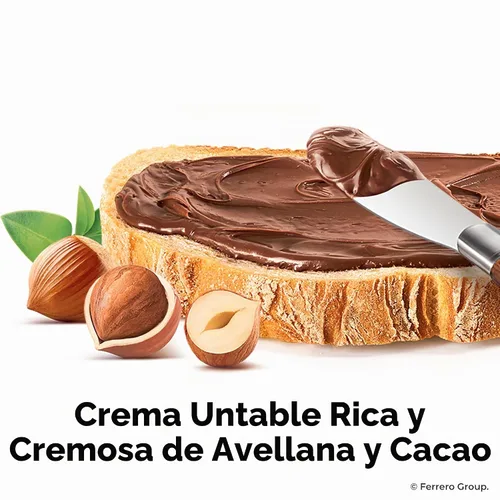 Vista 3 de Nutella Mini frascos para untar de avellana, 64 mini tarros, suministros para hornear, ideales para restaurantes y panaderías, 56.32 onzas en total