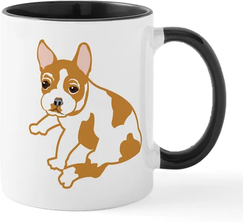 Vista 12 de CafePress French Bulldog Mug 11 oz (325 ml) Ceramic Coffee Mug