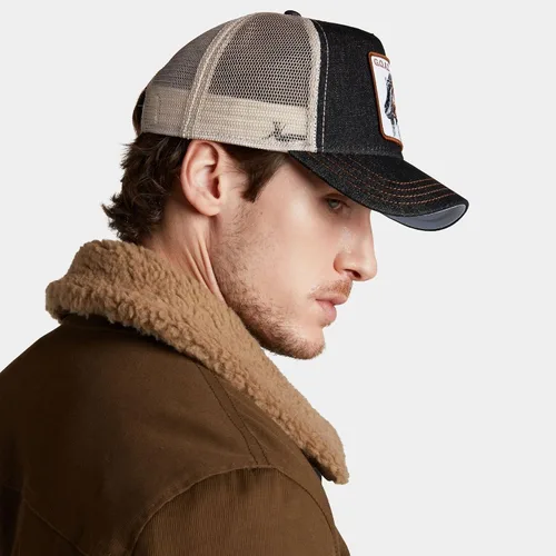 Vista 4 de Goorin Bros Trucker Hat The Farm - Gorra de béisbol de malla con cierre a presión para hombre