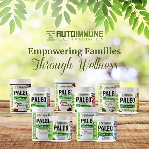 Vista 8 de Autoimmune - Polvo de proteína de colágeno sin estevia, sin OMG, colágeno en polvo para mujeres con fibra de manzana, brócoli y zanahoria, paleo