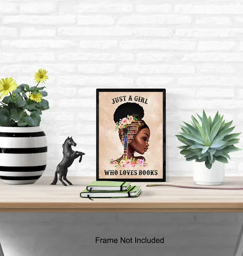 Vista 5 de Black Girl Classroom Decor - Motivational Wall Decor - Inspirational Black Wall Art for Women Teen - Women's empowerment, positive Mindset Pride