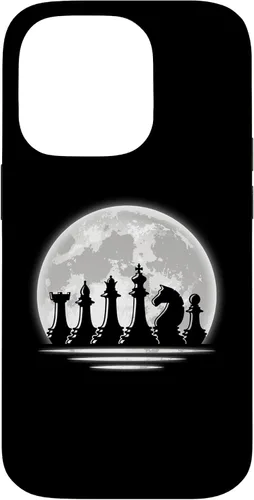 Vista 17 de Chess Design - Chess Figures Full Moon - Chess Case for iPhone 17