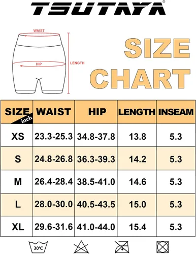 Vista 6 de TSUTAYA Pantalones cortos de entrenamiento para mujer, sin costuras, cintura alta, pantalones cortos de gimnasio para correr, ciclismo, yoga