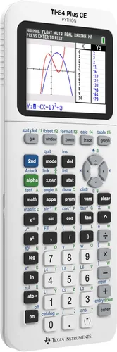 Vista 3 de Calculadora gráfica TI84PLSCEBLUBRY de Texas Instruments, Blanco