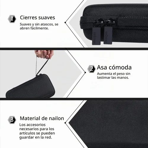 Vista 5 de Funda para calculadora TI-84 Plus CE Evo/Python, TI-Nspire CX II CAS, TI-83 Plus Todo Negro Caso