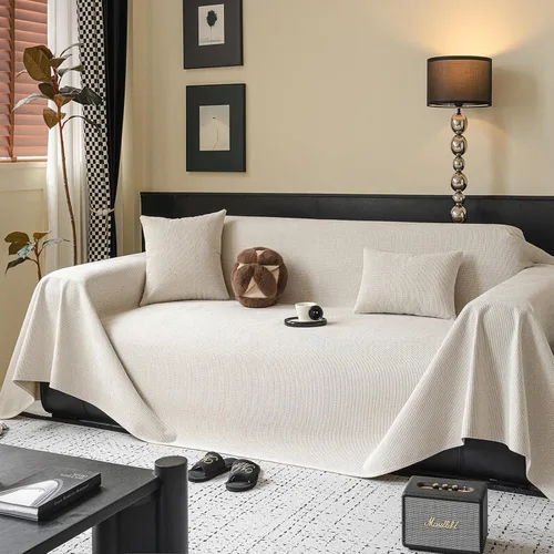 Vista 63 de ROOMLIFE Manta de sofá estilo azteca boho para sillones de 2/3 cojines, fundas de sofá lavables y antideslizantes aptas para mascotas, protector