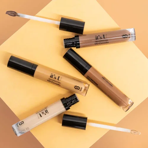 Vista 4 de Sistar it's U Skin Perfecting HD Concealer Full Coverage Lightweight Long Lasting Correcting Liquid Contour Cover Masker Makeup 0.2 fl oz / 0.17 fl.