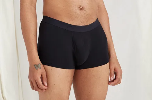 Vista 6 de MeUndies Mens Stretch Organic Cotton Underwear Trunks with Fly 3 Pack - Tienda Exclusive Fabric
