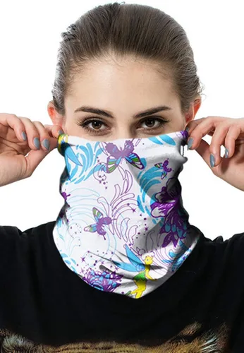 Vista 7 de Bandana unisex multifuncional sin costuras, bufanda para el cuello, gorro, mascarilla para la cara.