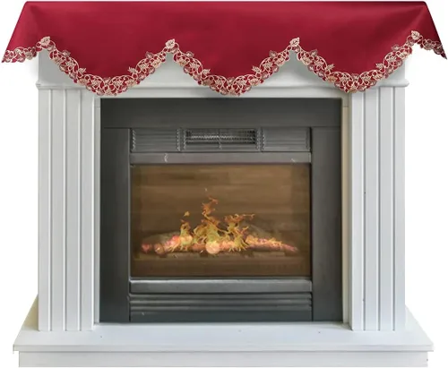 Vista 12 de Decozen Mantel Scarf for Fireplace, Fireplace Mantel Decor, Valentines Day Gifts, Gift for Her