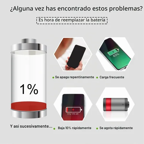 Vista 5 de Batería BN46 compatible con Note 8/Note 8T/Redmi 7 con herramientas