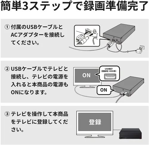 Vista 6 de Buffalo USB 3.1 (Gen 1)/USB 3.0 Disco duro externo HDD HD – serie adu3