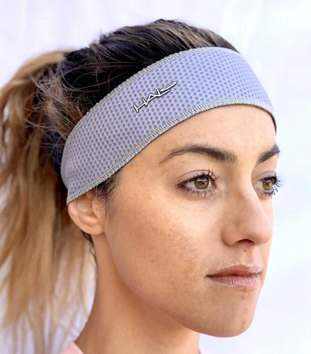 Vista 4 de Halo Headband AIR Series - Halo II - Diadema patentada para la cabeza, ligera, absorbente que absorbe la humedad, canaliza el sudor lejos