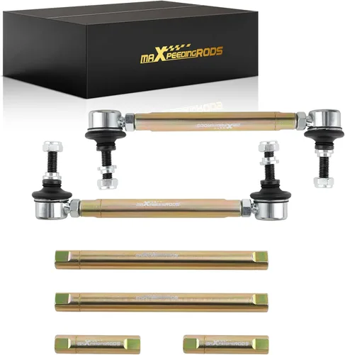 Vista 8 de maXpeedingrods Barras de Esfuerzo Laterales Ajustables Delanteras para BMW Serie 3 E36 E46 M3 E90 E91 E92 E93, Kit de Suspensión de Barras