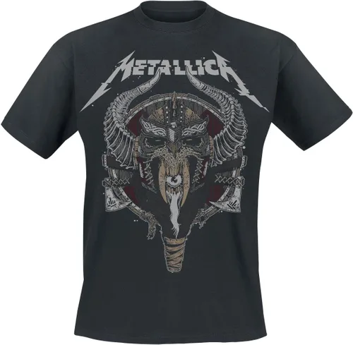 Vista 6 de Metallica Men's Viking Slim Fit T-Shirt Black
