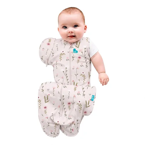 Vista 24 de Love to Dream Swaddle Up 2-in-1 Transition Bag 1.0 TOG, 8-13 lbs, Olive Big Sky Charcoal