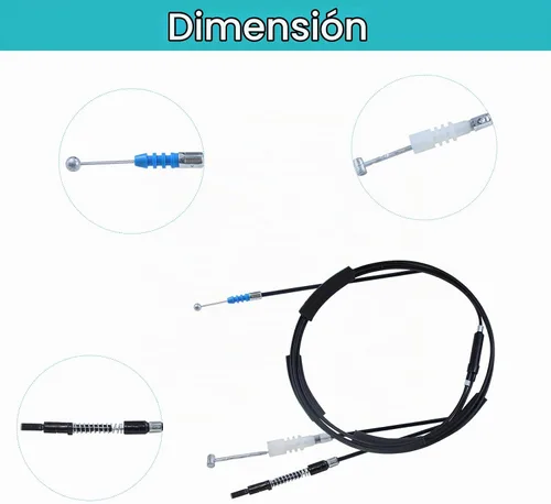 Vista 5 de 74880SNAA01 - Cable de liberación para puerta de maletero y tapa de combustible para Honda Civic 2006 2007 2008 2009 2010 2011 Reemplazar