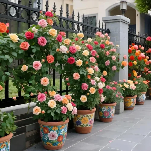 Vista 3 de 160 semillas de rosas trepadoras para plantar, paquete de semillas de jardín de flores florecientes fragantes, reliquia sin OMG para jardín al aire