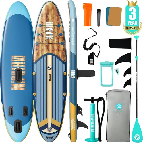 Vista 33 de Niphean Inflatable Stand Up Paddle Board with SUP Accessories