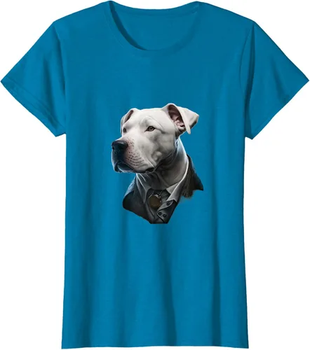 Vista 87 de Detective Dogo Argentino - Camiseta para perro, Negro