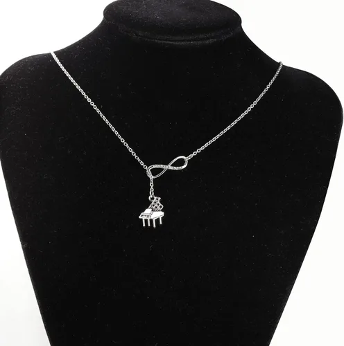 Vista 4 de UJIMS Regalo para amantes del piano, pulsera para amantes de la música, joyería de música, regalo para pianista, piano, profesor, piano recital