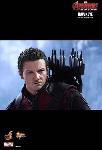 Vista 2 de Hot Toys Figura de Avengers Age of Ultron Hawkeye a escala 1:6