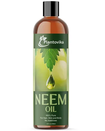 Vista 5 de Aceite de neem puro (16 onzas), 100% prensado en frío, concentrado natural, sin refinar, multiusos, extracto de semilla