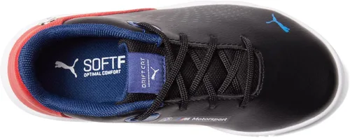 Vista 2 de puma Unisex niño Bmw M Motorsport Drift Cat Decima cierre alternativo (niño pequeño), Puma Negro/Rojo Pop/Blanco Puma