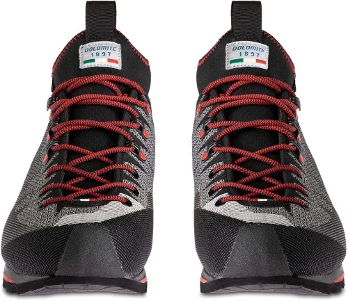 Vista 2 de Dolomite Botas de montañismo clásicas para hombre, Plateado, 10