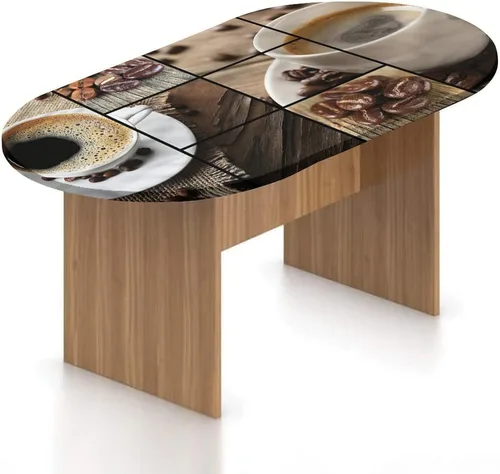 Vista 10 de Mantel ajustable ovalado de poliéster elástico para niños, planetas dibujados a mano, asteroides, constelaciones, monocromo, universo, estampado