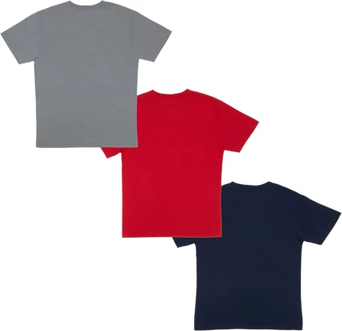 Vista 2 de Nintendo Super Mario Mario Kart - Juego de 3 camisetas de manga corta para niños