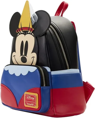 Vista 2 de Loungefly Disney Brave Little Tailor Minnie Mouse - Mini mochila para cosplay, Multi, Mini mochila