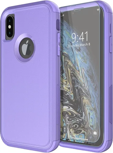 Vista 23 de Diverbox Funda para iPhone 13 [compatible con MagSafe] [con protector de pantalla] [a prueba de golpes] [a prueba de caídas] Funda de protección