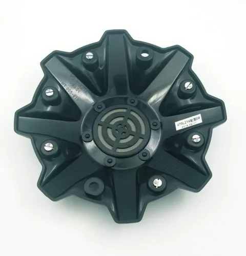 Vista 2 de Moto Metal 970 - Tapa central de rueda MO479L214SBO HT005-019, color negro satinado