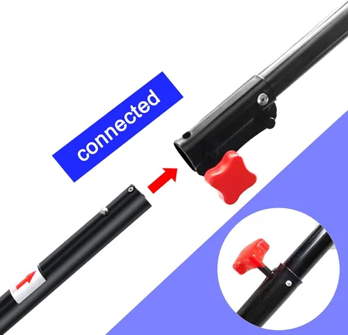Vista 2 de Accesorio de sierra de poste de 75 pulgadas y accesorio de poste de extensión compatible con kobalt ryobi Greenwork Gtroy-Belt y otro cabezal