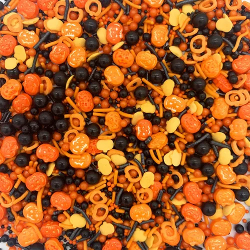 Vista 12 de Halloween Weraru Globos de ojos grandes de caramelo, bolas de ojos, dulces para pasteles, adornos de galletas, postres, decoraciones