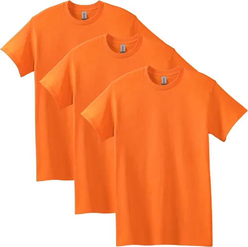 Vista 39 de Gildan Camiseta de algodón pesado para adultos, estilo G5000, paquete múltiple Gris ceniza (paquete de 2)