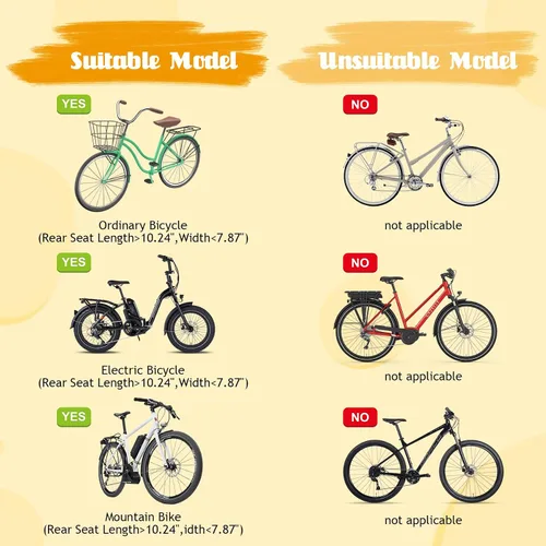 Vista 3 de Asiento trasero de bicicleta para niños, portabicicletas con reposabrazos, pedales y arnés de seguridad, asiento trasero para niños de 2 a 8 años