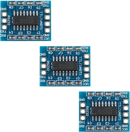Vista 2 de 3pcs SP3232 TTL al módulo adaptador serie RS232, convertidor USB a RS232