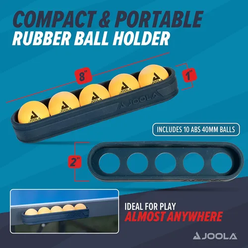 Vista 5 de JOOLA Ping Pong Balls - Training 3 Star Table Tennis Balls - 40+mm Regulation Bulk Ping Pong Balls – 12 Pack Colored Ping Pong Balls, Available with