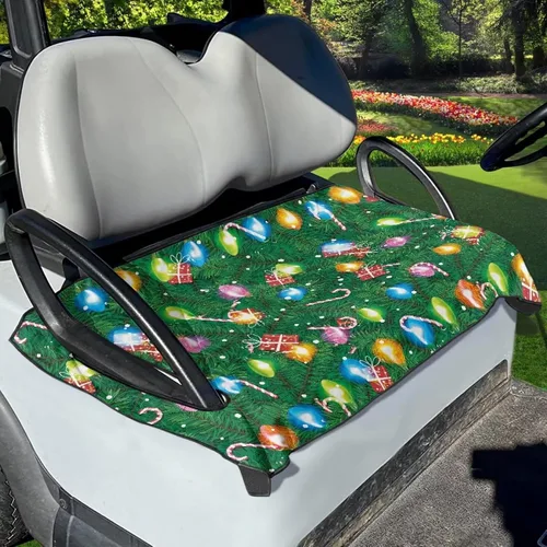 Vista 17 de Fundas de asiento de carrito de golf, toalla de manta de asiento de carrito de golf, cubierta de asiento de carrito de golf para asientos de 2