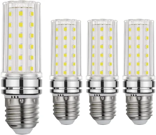 Vista 8 de BOGAO Bombilla LED E12, bombillas LED de 12 W de color blanco cálido de 3000 K, equivalente a bombillas de 80 W, base de tornillo E12, luces LED