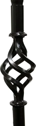 Vista 6 de Juego de poste decorativo para comederos de pájaros de 4 brazos con enchufe de tierra Twister